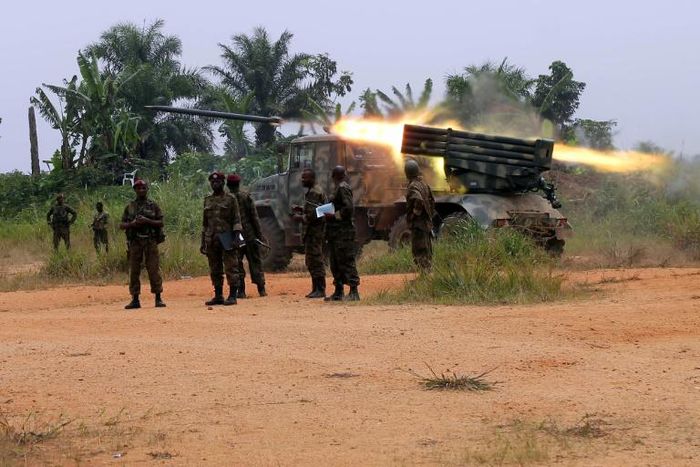 Democratic Republic of Congo governmental troops have been carrying out an offensive to drive out armed groups from the country's troubled eastern region