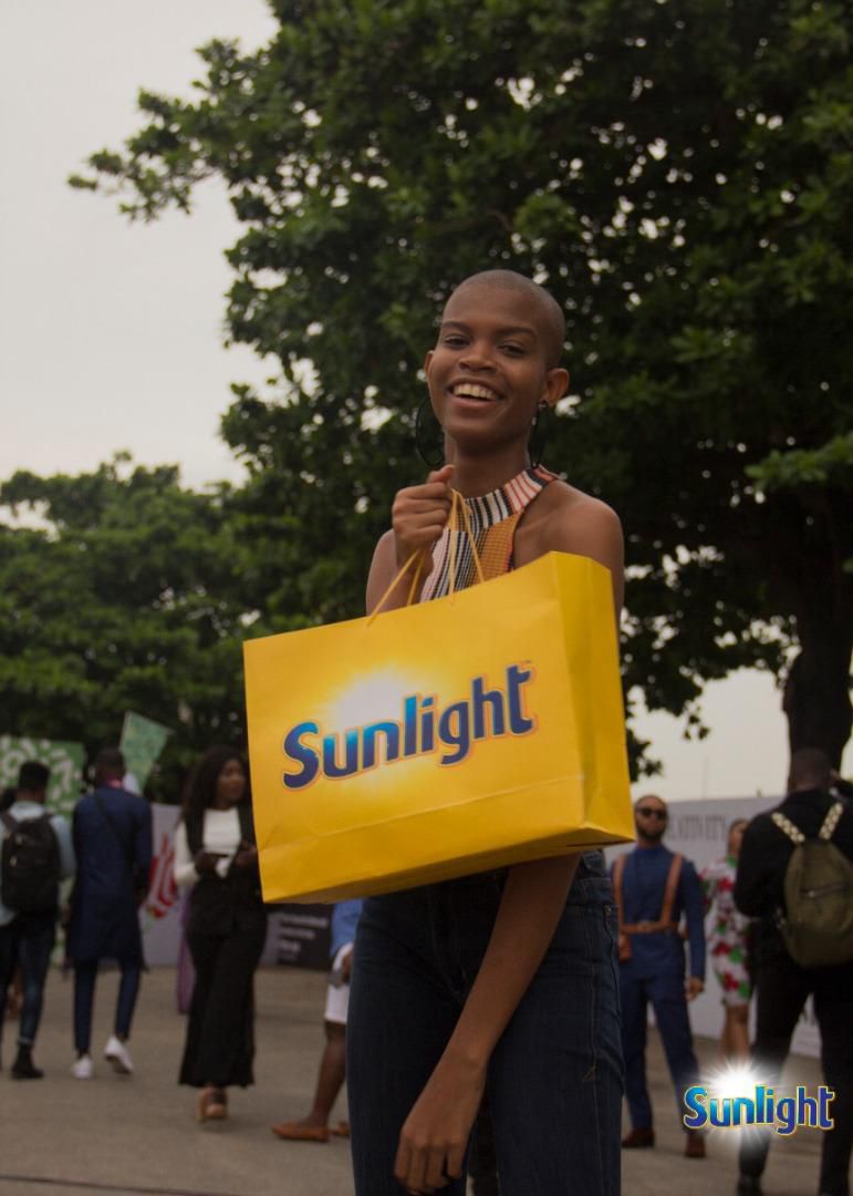 Sunlight at the Lagos Fashion Week 2019