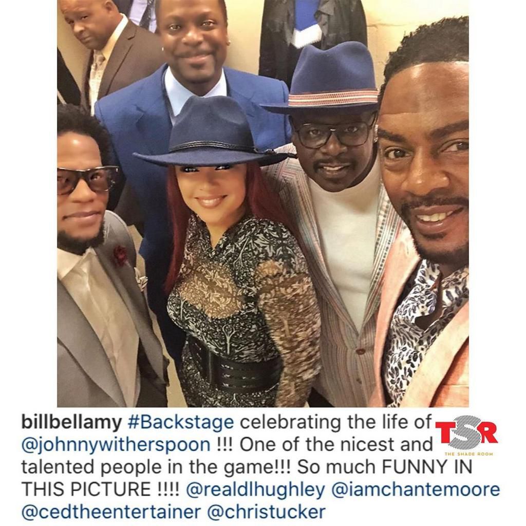 The event which took place on Tuesday, November 5, 2019, in Los Angeles saw the likes of David Letterman, Ice Cube, Chris Talker, Cedric The Entertainer, George Wallace, Angela Gibbs and Bill Bellamy in attendance. [Instagram/TheShadeRoom]