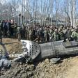 An Indian Air Force helicopter crashed on February 27 as Indian and Pakistani aircraft engaged in dogfights over Kashmir