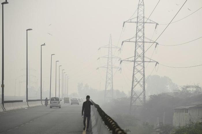 The toxic air in New Delhi has taken pollution levels to almost 20 times World Health Organisation safe limits