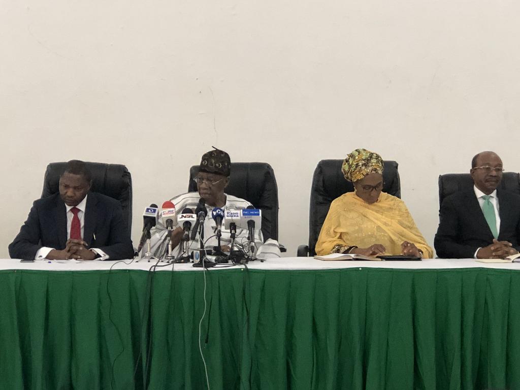 The Minister of Information and Culture, Alhaji Lai Mohammed [Twitter/@FinMinNigeria]