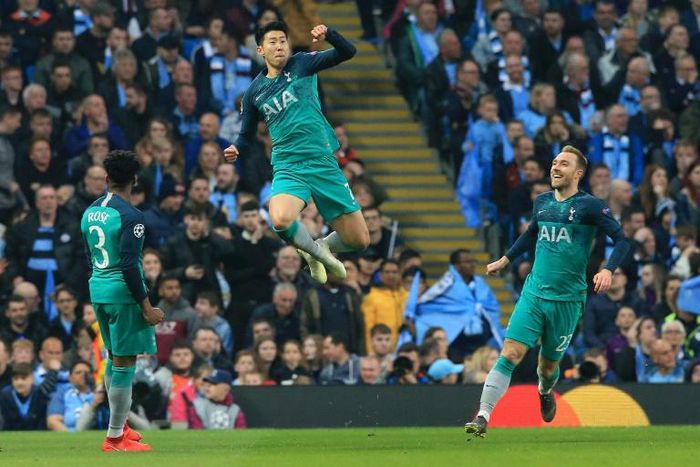 When Son stunned City: Tottenham knocked Manchester City out of last season's Champions League
