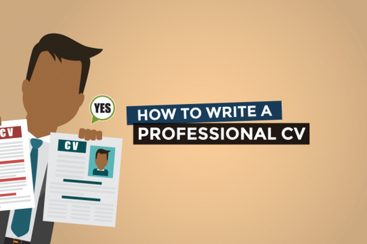How to write a professional CV
