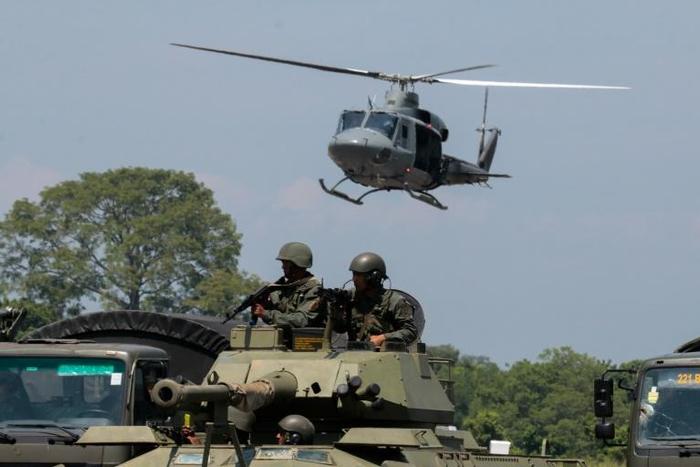 The Venezuela National Guard has been deployed in Tachira state and other sited near the border with Colombia