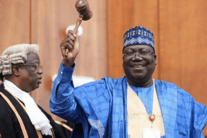 President of the Senate, Dr. Ahmad Lawan. [Twitter/@SPNigeria]