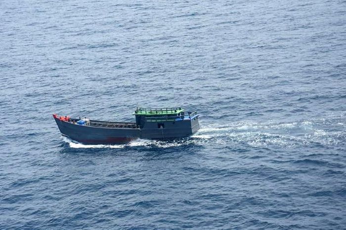 Indian officials seized more than a tonne of the synthetic drug ketamine from a Myanmar boat near the Andaman islands