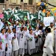 Thousands rallied in front of government offices in Islamabad to denounce Delhi's actions in Indian-administered Kashmir