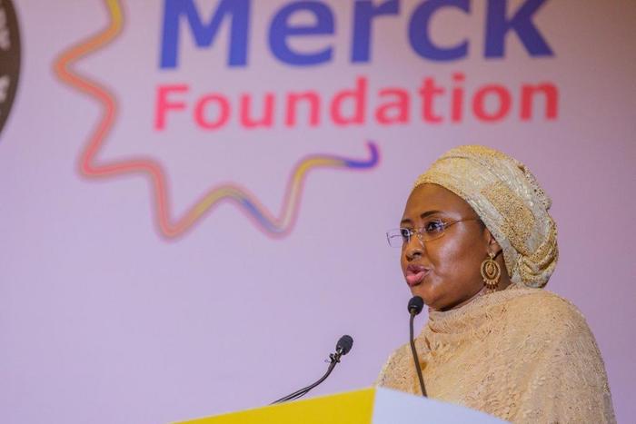 First Lady Aisha Muhammadu Buhari. [Twitter/@aishambuhari]