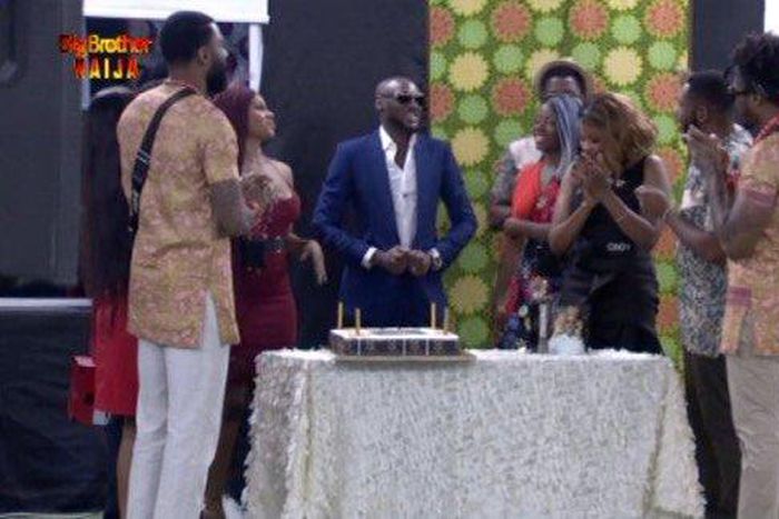 2Baba visits BBNaija 2019 Pepper Dem house to celebrate his 44th birthday. [Twitter/BBNaija]