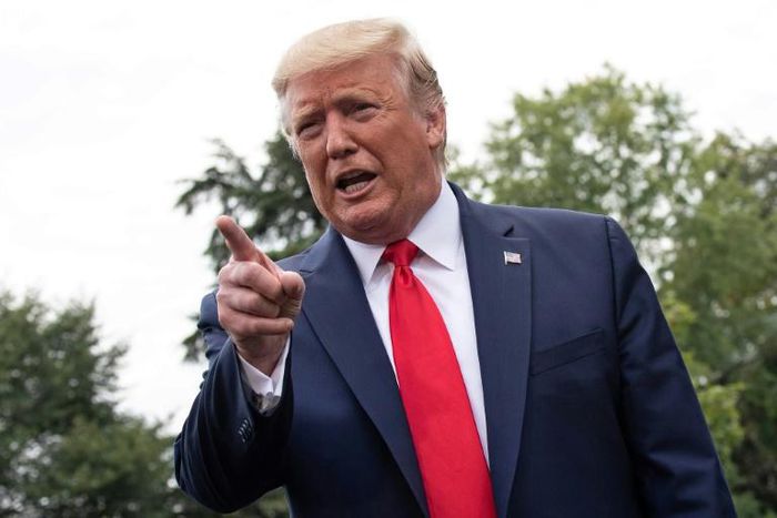 US President Donald Trump -- who has made strict immigration regulations a pillar of his presidency -- told reporters that "we have to be careful" about Dorian survivors arriving from the Bahamas