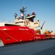 The Ocean Viking is currently undergoing maintenance and repair work in Marseilles before it sets again on a new rescue mission