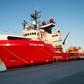 The Ocean Viking is currently undergoing maintenance and repair work in Marseilles before it sets again on a new rescue mission