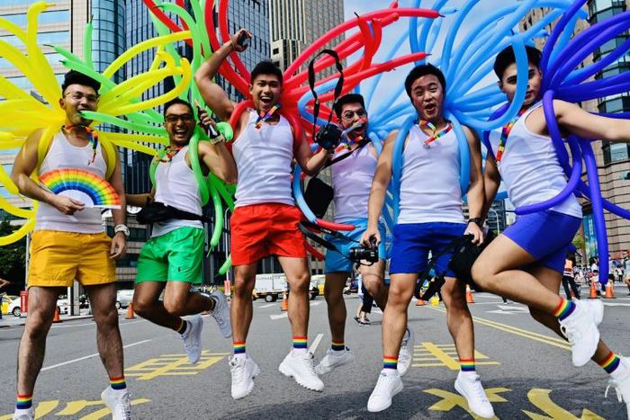 In May, lawmakers took the unprecedented decision to legalise same sex marriages, becoming the first place in Asia to do so