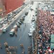 Protesters have cut major highways across Lebanon, crippling the capital Beirut and other cities