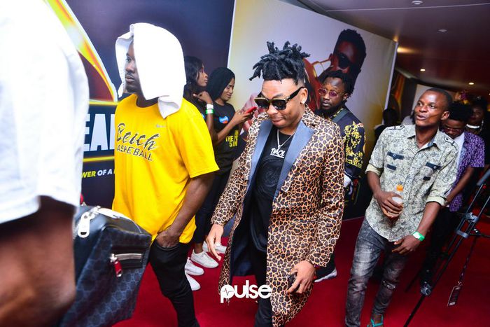 Mayorkun won two awards at the 2019 Headies. (Pulse Nigeria)
