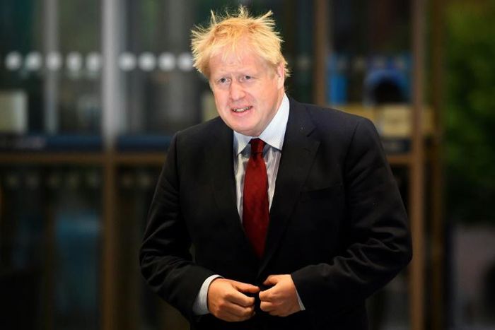 Britain's Prime Minister Boris Johnson has pitched himself as the champion of Brexit in the face of a pro-European establishment