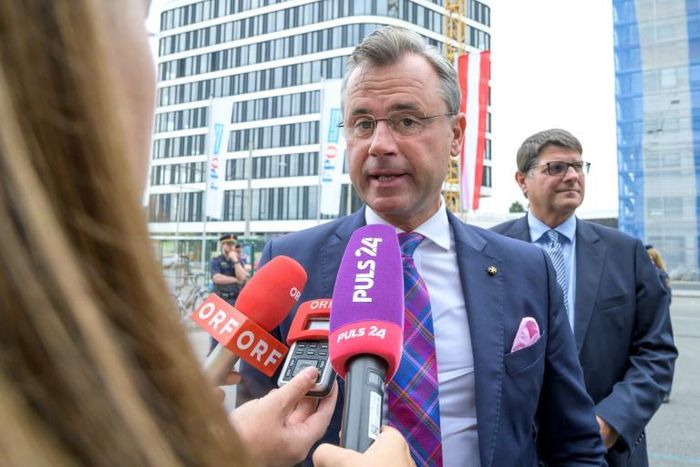 Two weeks ahead of national polls, Norbert Hofer vowed to fight "political Islam" and also take on new themes, including protecting the environment, after delegates formally elected him leader of Austria's far-right Freedom Party