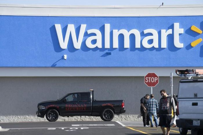A Walmart Supercenter in El Paso,Texas where a suspected white nationalist gunman killed 22 people August 3