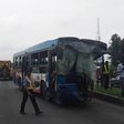 The BRT vehicle was crushed by the trailer [LASTMA]