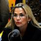 Bolivia's interim president Jeanine Anez (pictured November 23, 2019) signed a bill for new elections, vowing the process would be "clean, just and transparent"