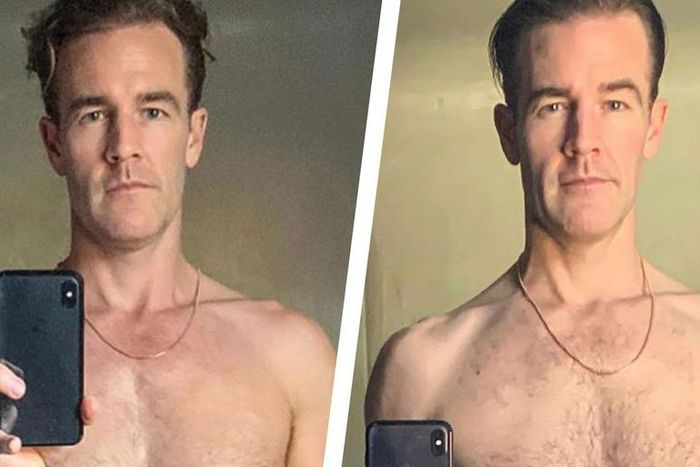 James Van Der Beek Looks Ripped in New Selfie