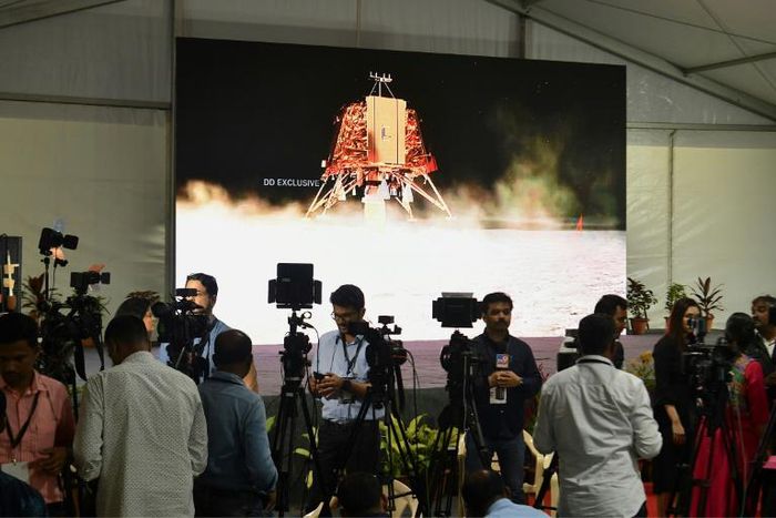 The emerging Asian giant's most complex space mission, carrying an orbiter, lander and rover, was almost entirely designed and made in India