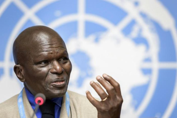 The head of the UN Commission of Inquiry on Burundi, Doudou Diene, said that it was "extremely dangerous to speak out critically" in the country