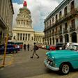 The Cuban Capitol building in Havana is pictured in August 2019