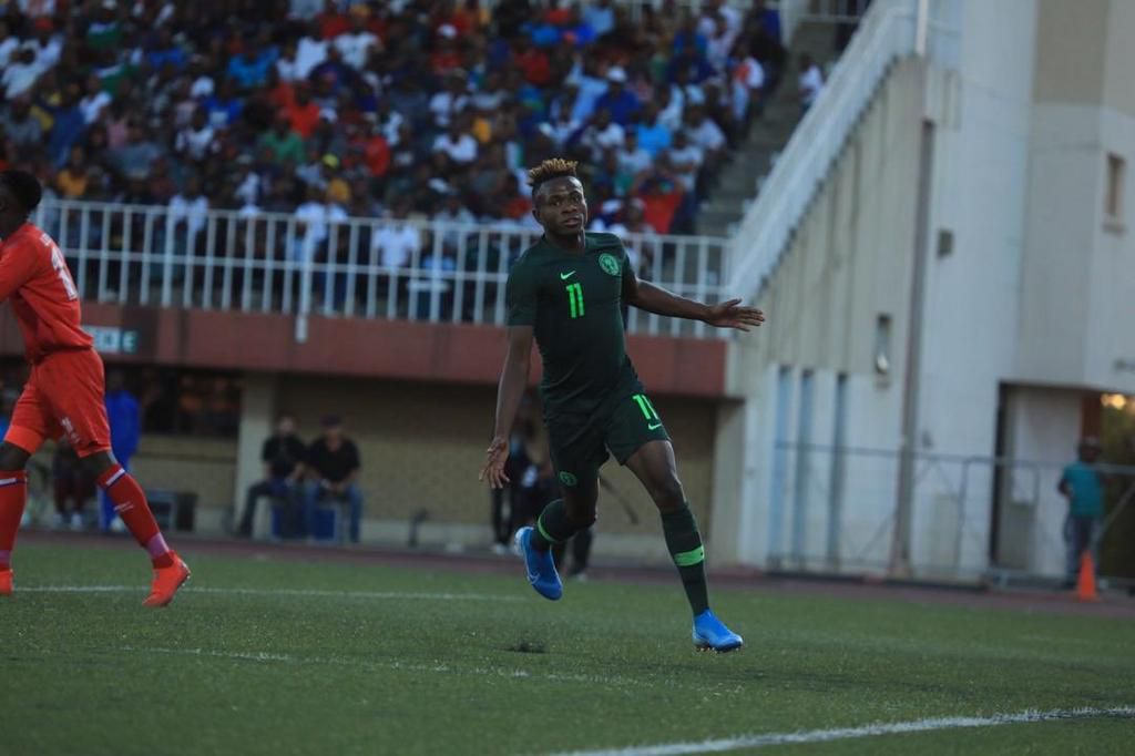 Samuel Chukwueze (Twitter/Super Eagles)