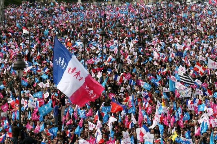 Francois Hollande was taken by surprise by the backlash from conservatives over his decision to legalise gay marriage when he was president