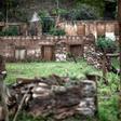 La ruinas de varias casas de Paracatu de Baixo, en el sudeste de Brasil, el 21 de octubre de 2019