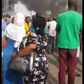 2 injured as fire razes building near Tejuosho market in Lagos. [Twitter/@Chiefbloggrr]