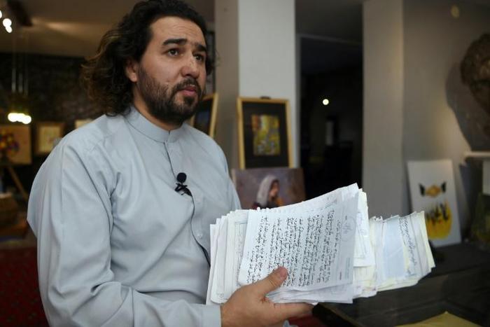Omaid Sharifi is the co-founder and president of ArtLords, a group which aims to give voice to young Afghans' feelings about war