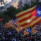 A protest in Barcelona earlier this month marked the second anniversary of the banned independence referendum