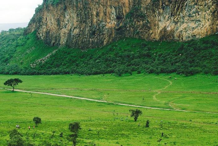 The deep gorges of the Hell's Gate park are often lashed by heavy rains
