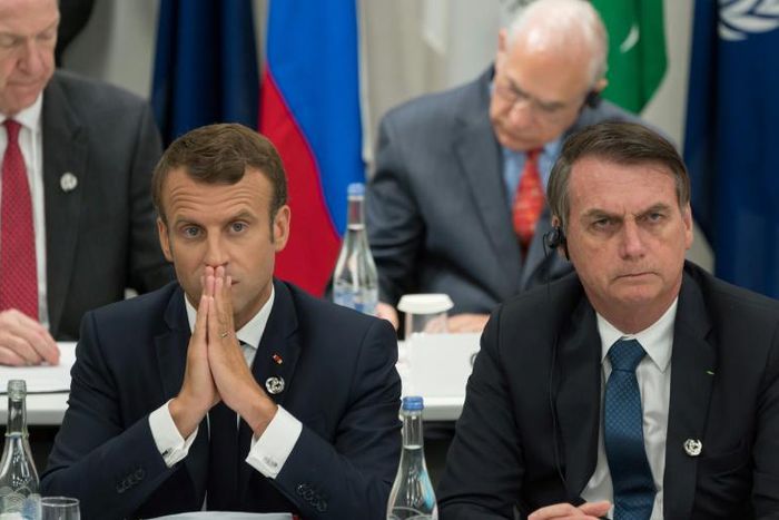 Bolsonaro and Macron have repeatedly locked horns in the last weeks