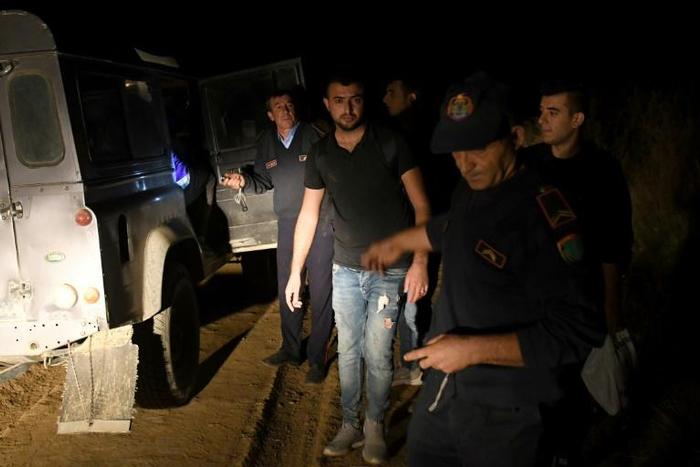 In the last three months, 2,310 migrants were intercepted in Albania --  more than double the 882 migrants caught in all of last year