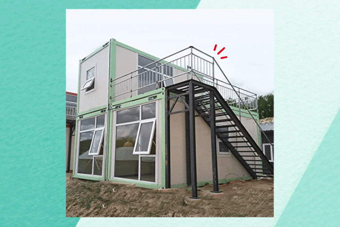 Amazon Is Selling A Two-Story Container Tiny House