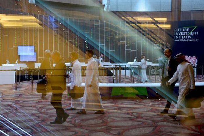 Saudi Arabia which is hosting a Davos-style economic conference is trying to project itself as a dynamic investment destination