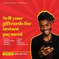 Sell gift cards for cash - QTradering