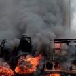 Tejuosho market on fire. (TheNation)