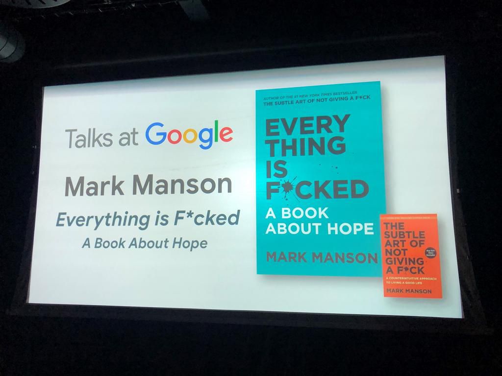 Author Mark Manson's Shady Past and Bright Future