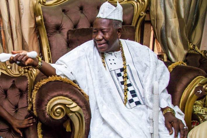 His Imperial Majesty, Ọba Saliu Olasupo Adetunji, Olubadan of Ibadan [Twitter/@seyiamakinde]