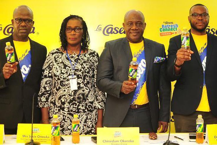 L-R: Group Marketing Director, The La Casera Company (TLCC), Mr Emmanuel Agu; Head, Federal Competition and Consumer Protection Commission Lagos Office, Mrs Susie Onwuka; Managing Director TLCC, Mr. Chinedum Okereke; and Group Portfolio Marketing Manag...