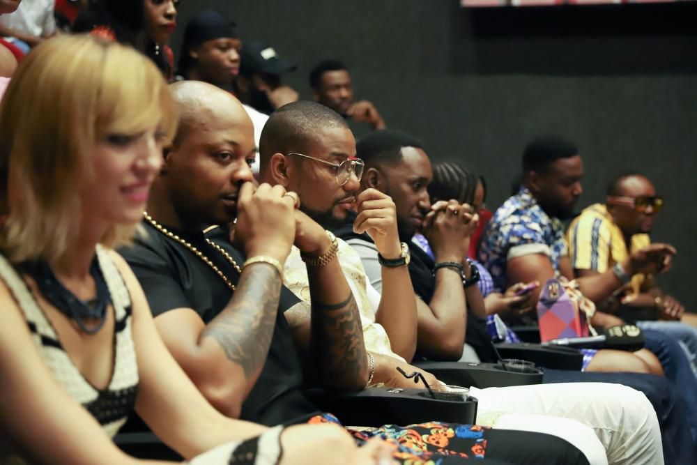 Here are pictures from Yemi Alade's album listening party for 'Woman of Steel' and premiere of her short film, 'Home' which held at iMax, Lekki, Lagos on Friday, August 30, 2019. (Effyzie Entertainment)