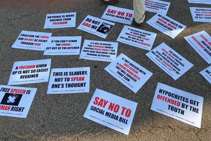 Nigerians protest anti-social media and anti-hate speech bills [Pulse]