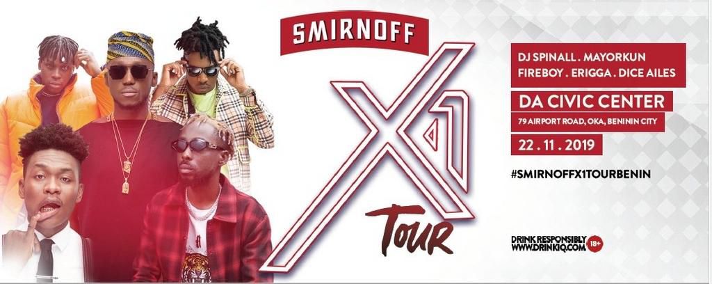 Smirnoff Tour - Bringing the loudest neon rave to Benin