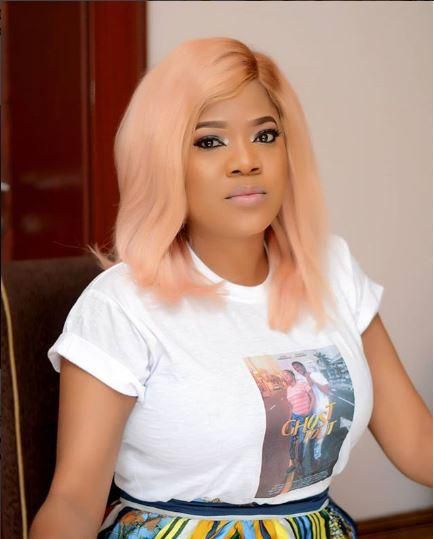 The arrival of Toyin Abraham's baby has been greeted with so much pomp and pageantry [Instagram/ToyinAbraham]