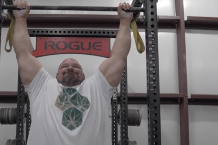 World's Strongest Man vs. Navy SEAL Pullup Contest